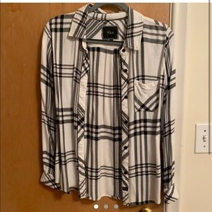 Rails plaid button up